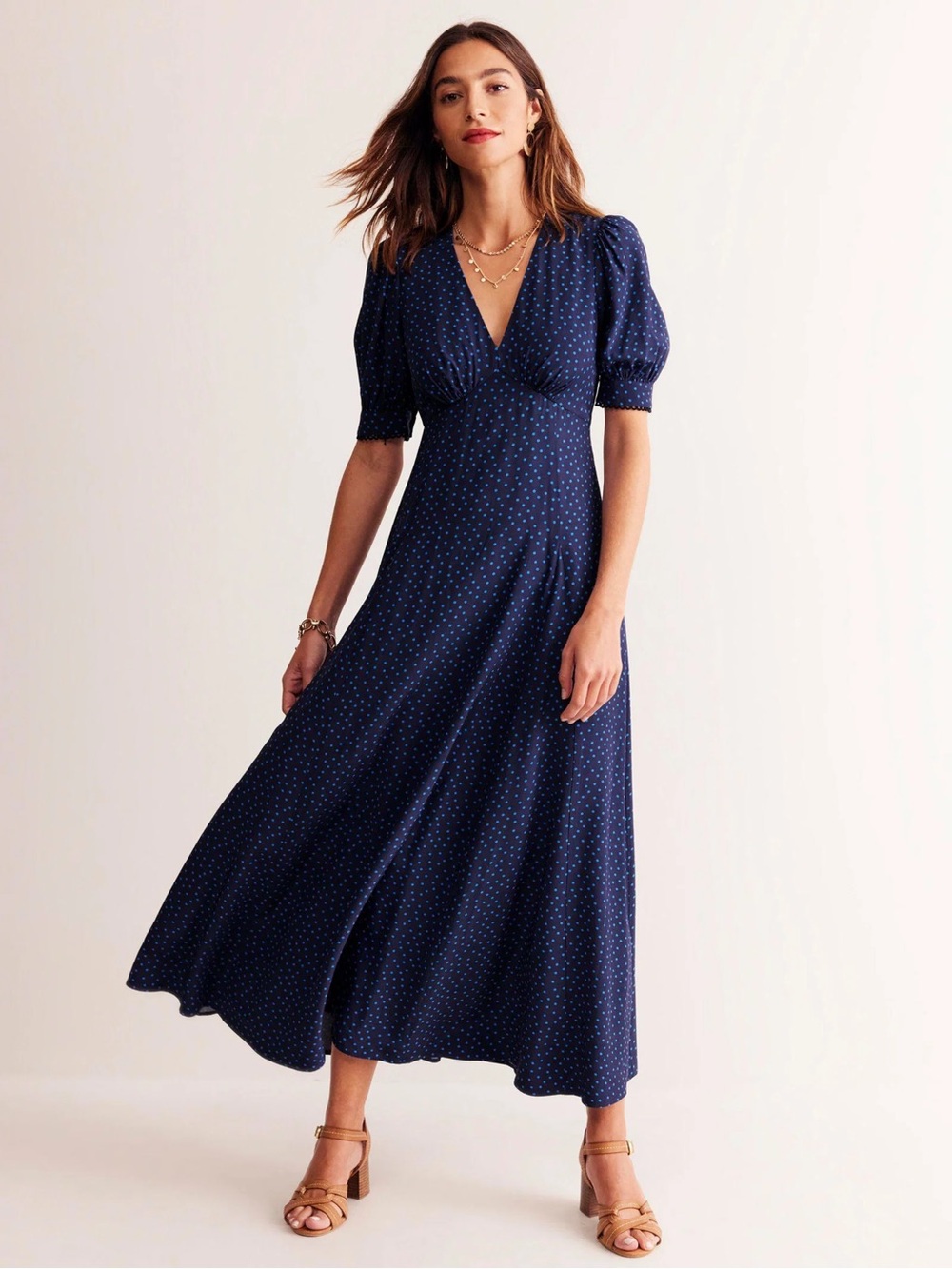 Boden Godet Tea Dress